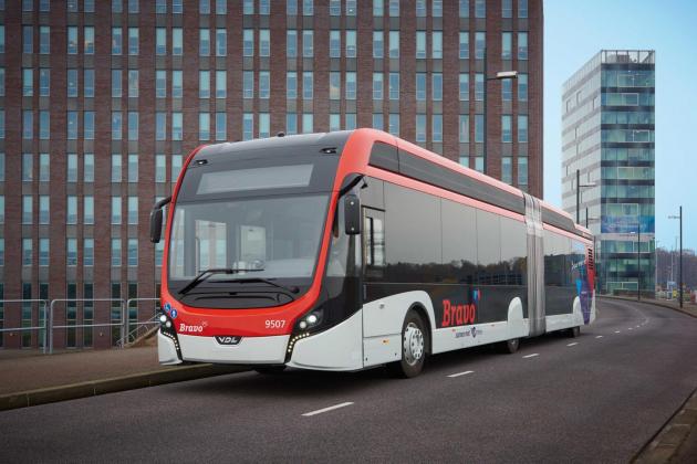 Duurzame elektrische stadsbussen
