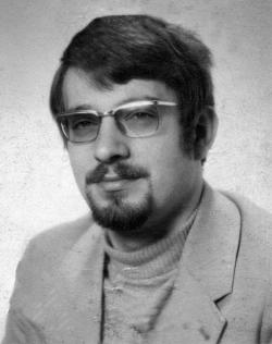 Wim van der Leegte as a 19 year-old technical college student