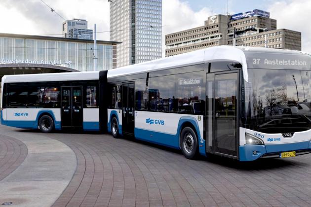 Amsterdam wird mit 84 VDL Citeas der neuen Generation noch nachhaltiger