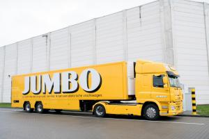 Le camion électrique pour Jumbo