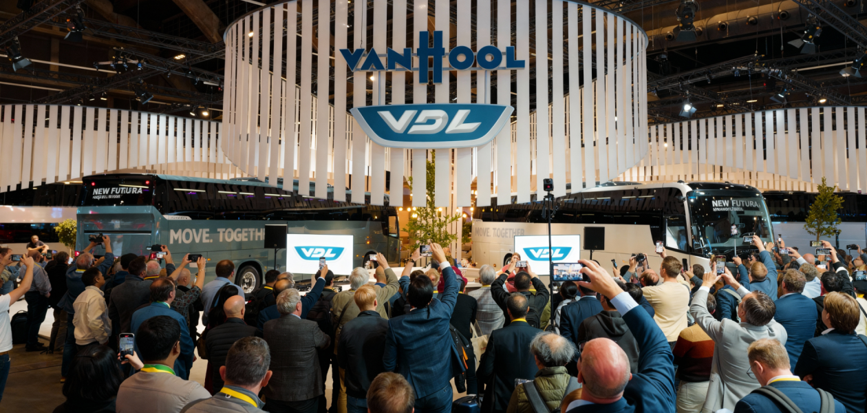 VDL Bus Group presenteert nieuwe touringcar op Busworld in Brussel