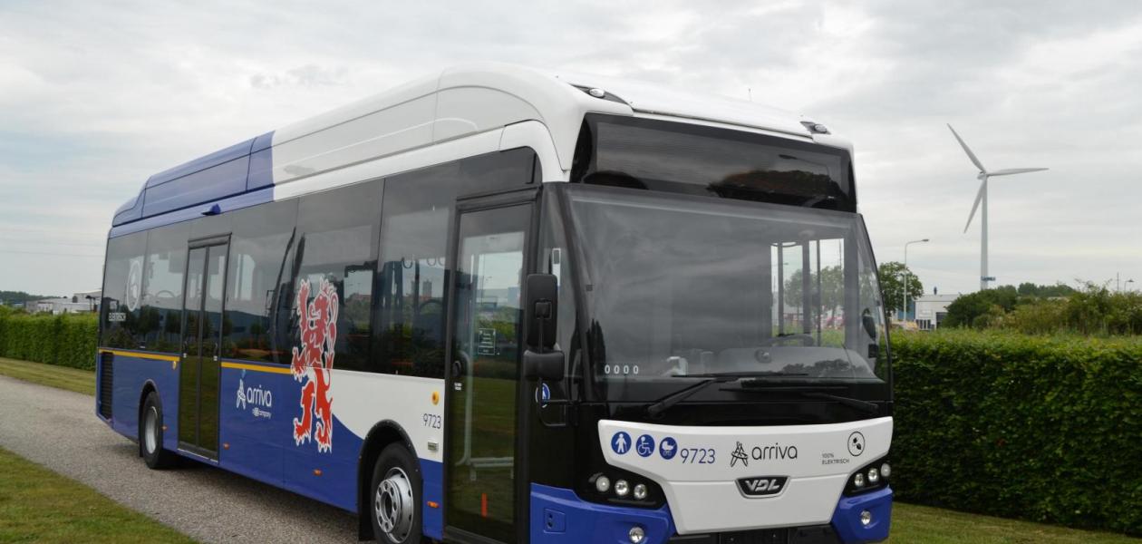 Arriva gaat VDL’s grootste vloot elektrische streekbussen inzetten in Limburg