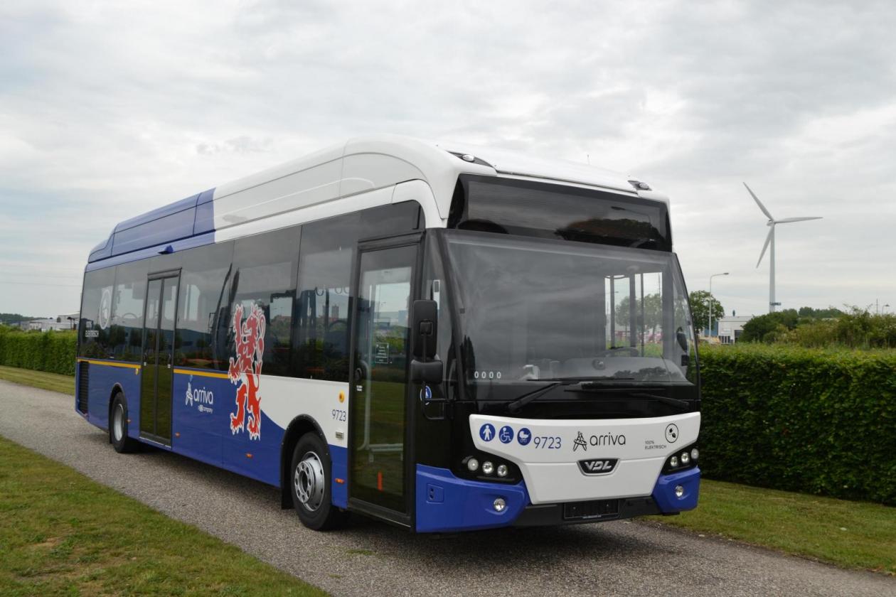 Arriva to launch VDL’s largest fleet of electric regional buses in Limburg