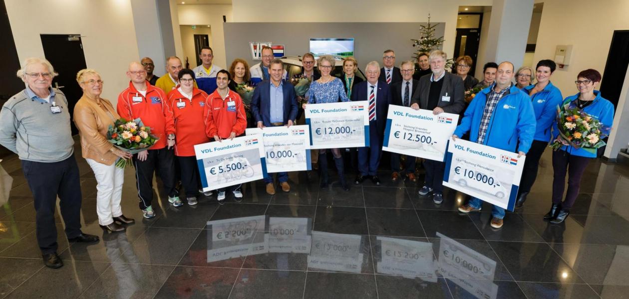 VDL Foundation steunt initiatieven in de omgeving van VDL Nedcar