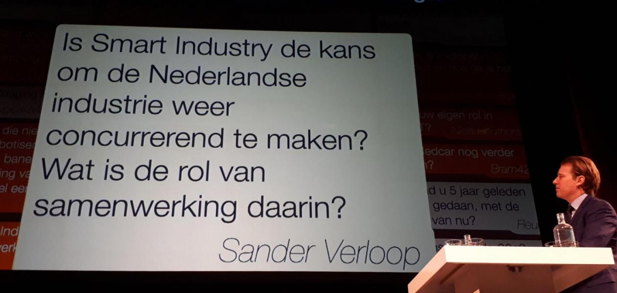 Willem van der Leegte over ‘smart industry’