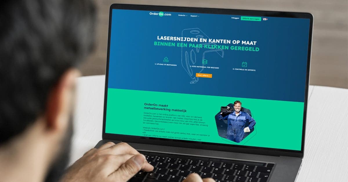 VDL Groep startet OrderOn.com, Online-Plattform für die Metallbearbeitung