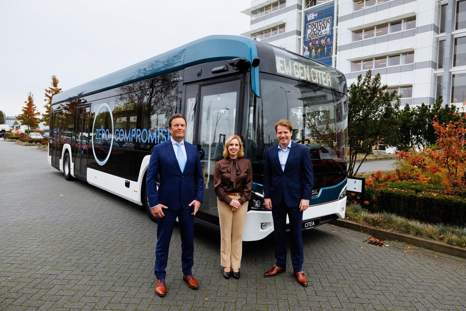 Further greening of public transport by the Province of North Brabant and Arriva with 64 new generation VDL Citea’s