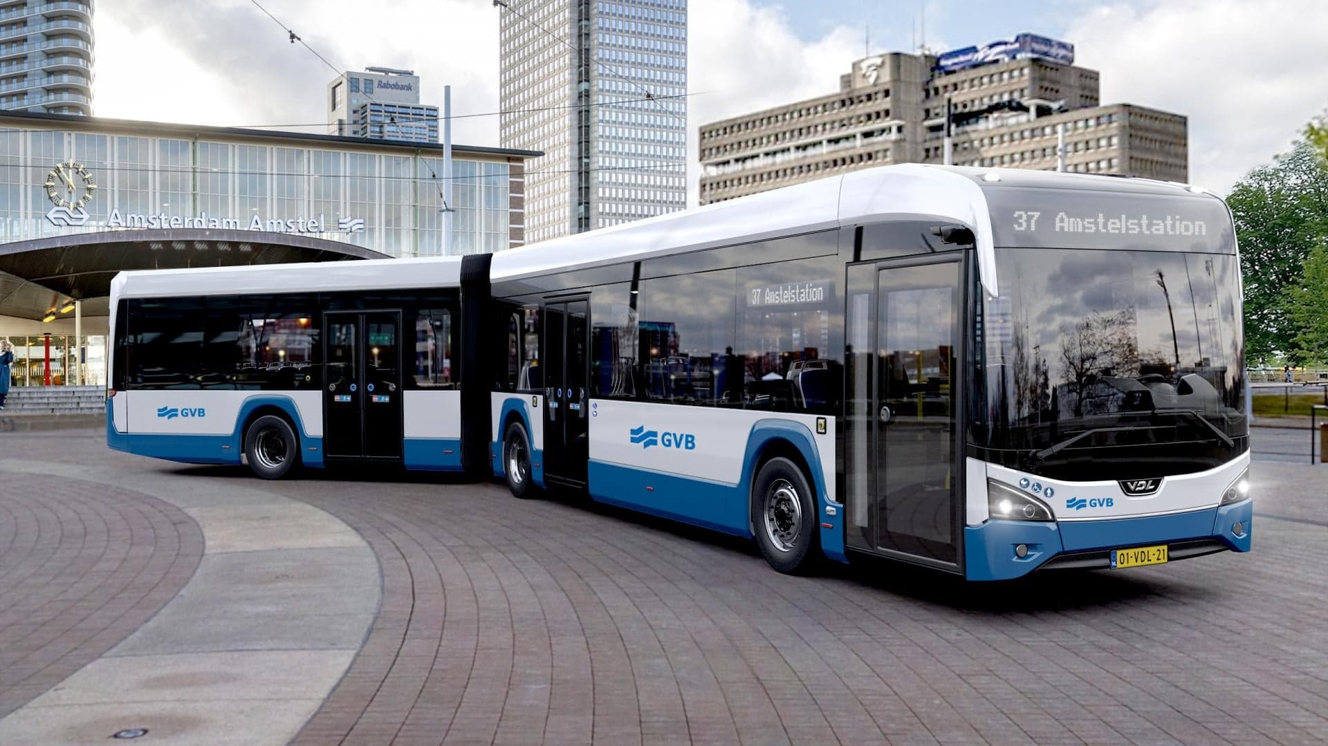 Serie van 84 nieuwe generatie VDL Citea’s maakt OV Amsterdam duurzamer